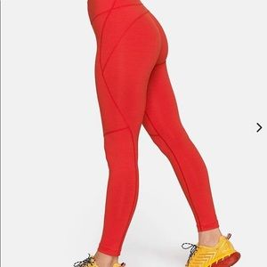 Outdoor voices red/scarlet core 7/8 leggings